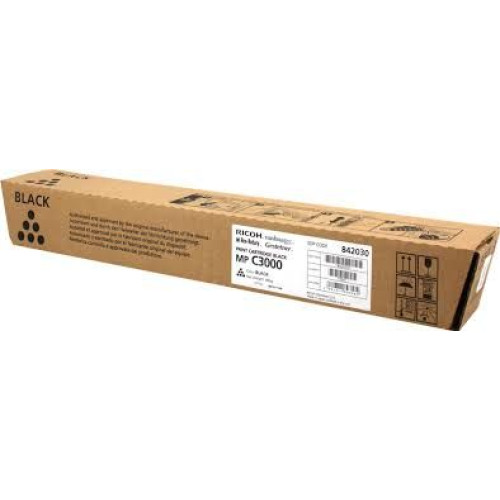 Ricoh MP C3000 Siyah Orijinal Toner MP-C2500, MP-C3000, MP-C2000 Ricoh MP C3000 Siyah Orijinal Toner MP-C2500, MP-C3000, MP-C2000