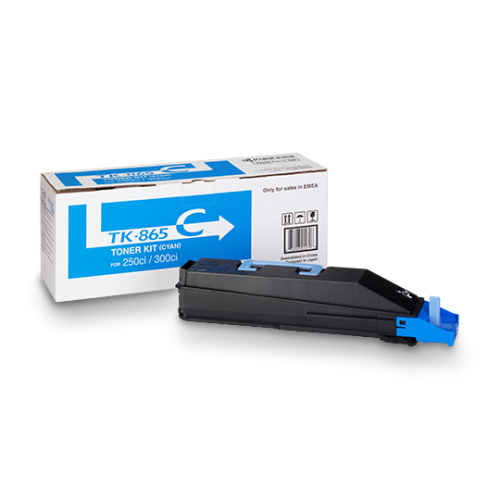 KYOCERA TK-865C (MAVİ) ORJİNAL TONERTASKALFA 250Cİ/300