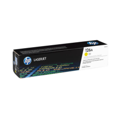 HP126A CE312A SARI ORJİNAL TONER