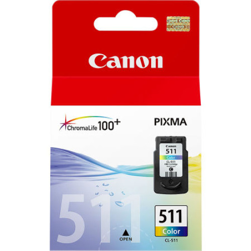 Canon CL-511 Renkli Orjinal Kartuş Mx320-330-340-350-360-410 Mp230-235-240-250 Ip2700