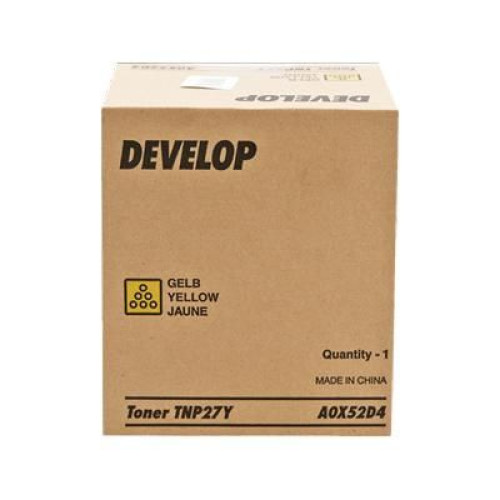 DEVELOP TNP-27Y YELLOW ORJINAL TONER INEO C25 DEVELOP TNP-27Y YELLOW ORJINAL TONER INEO C25