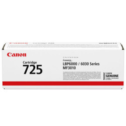 CANON CRG-725 BLACK ORJİNAL TONER