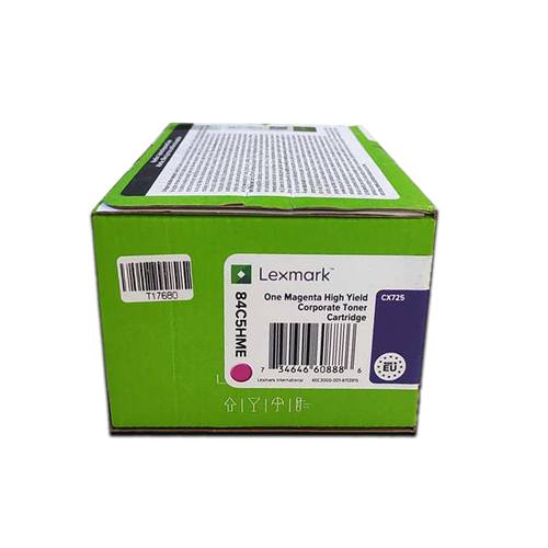 Lexmark 84C5HME Kırmızı Orjinal Toner Yüksek Kapasiteli - CX725 Lexmark 84C5HME Kırmızı Orjinal Toner Yüksek Kapasiteli - CX725