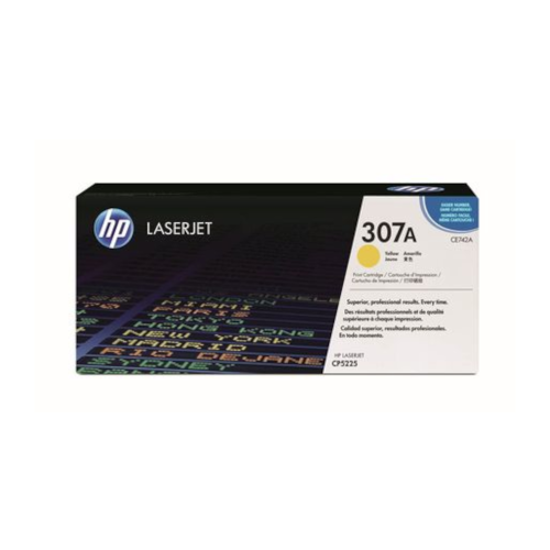 HP 307A SARI ORJİNAL TONER CE742A 7300 SAYFA