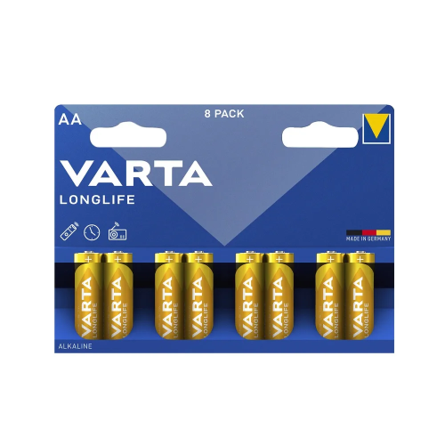 VARTA (9354) LONGLİFE POWER 8 Lİ (AA) KALEM PİL