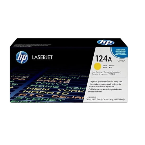 HP Q6002A (124) SARI ORJİNAL TONER