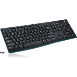 LOGİTECH K270 KABLOSUZ KLAVYE SİYAH 920-003761