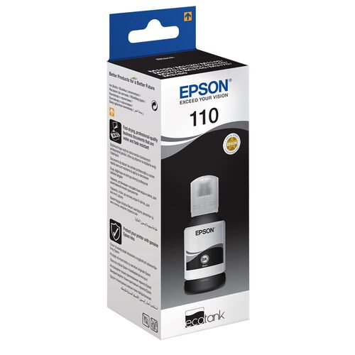 Epson 110 C13T03P14A Siyah Orjinal Mürekkep Kartuş Epson 110 C13T03P14A Siyah Orjinal Mürekkep Kartuş