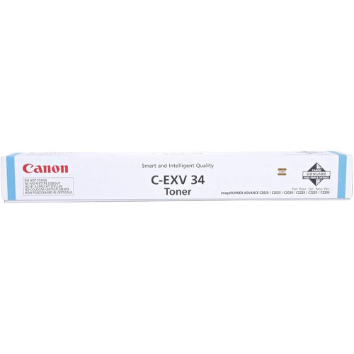 Canon C-EXV-34 Mavi (CYAN) Orjinal Toner