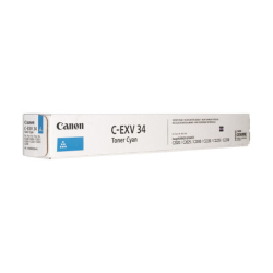 Canon C-EXV-34 Mavi (CYAN) Orjinal Toner Canon C-EXV-34 Mavi (CYAN) Orjinal Toner